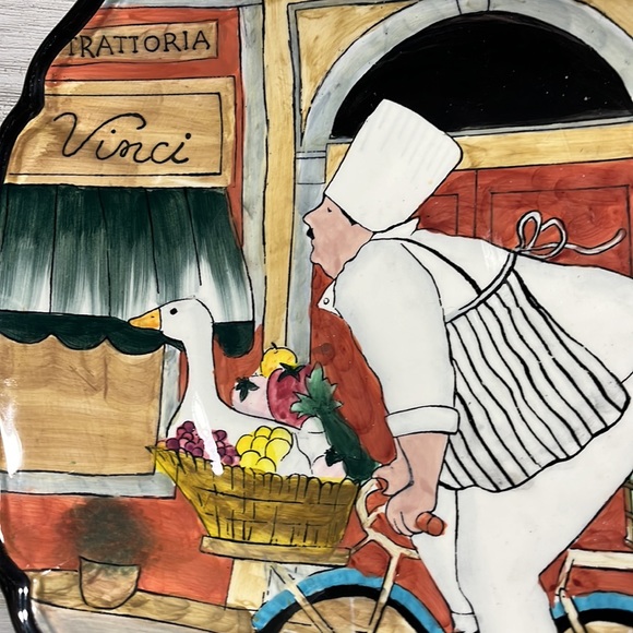 Certified International Betty Whiteaker Round Chef Bowl 13 inches - Picture 6 of 7